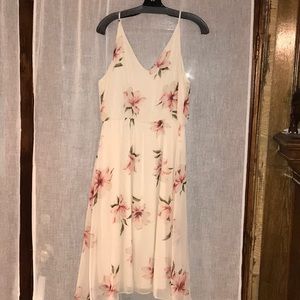 Floral Summer Midi Dress